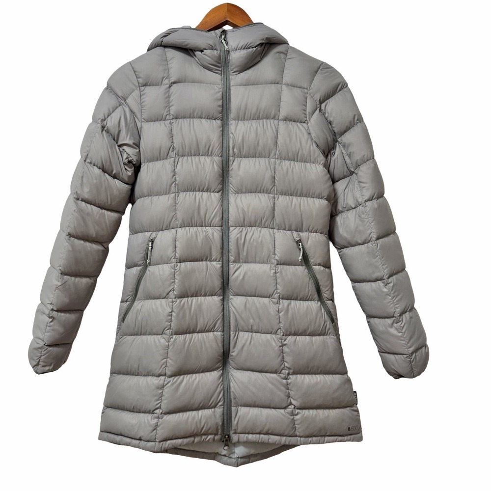 REI Co-op Ultra Light 650 Down Long Puffer Jacket Womens Size XS Hiking Packable